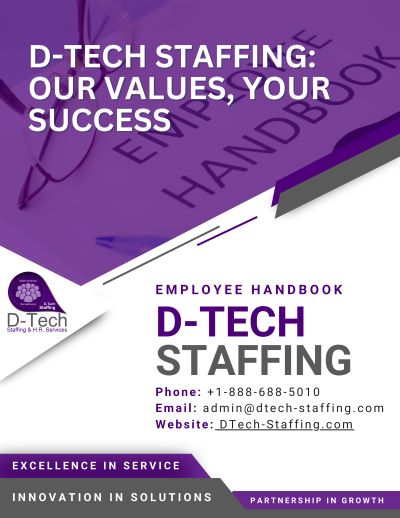 D-Tech Staffing Employee Handbook Download